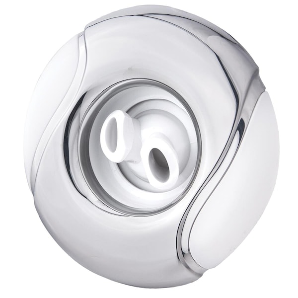 Green Arrow Equipment Insider Gunite Double Roto Jet - Stainless Steel & White - 2in. GR2848537 - main